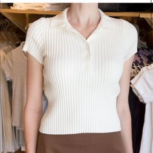 100% cotton knit top